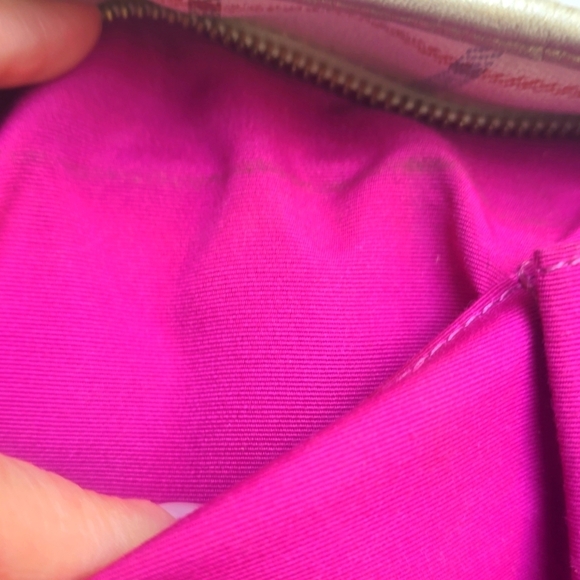 COACH WHITE PLAID HERITAGE TATTERSAL BAG PURSE TOTE No.K1173-F19174 - Picture 14 of 17